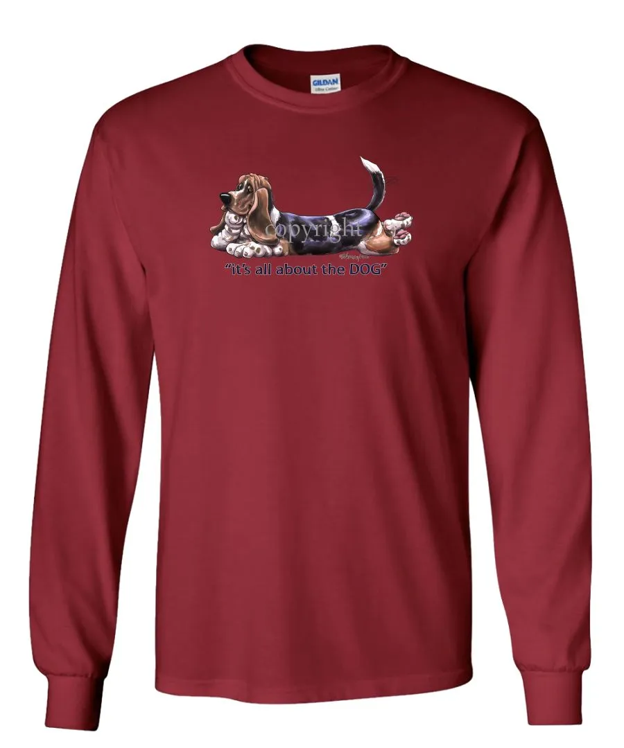 Basset Hound - All About The Dog - Long Sleeve T-Shirt