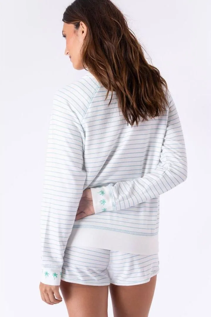 Beach More Worry Less Top - Ivory