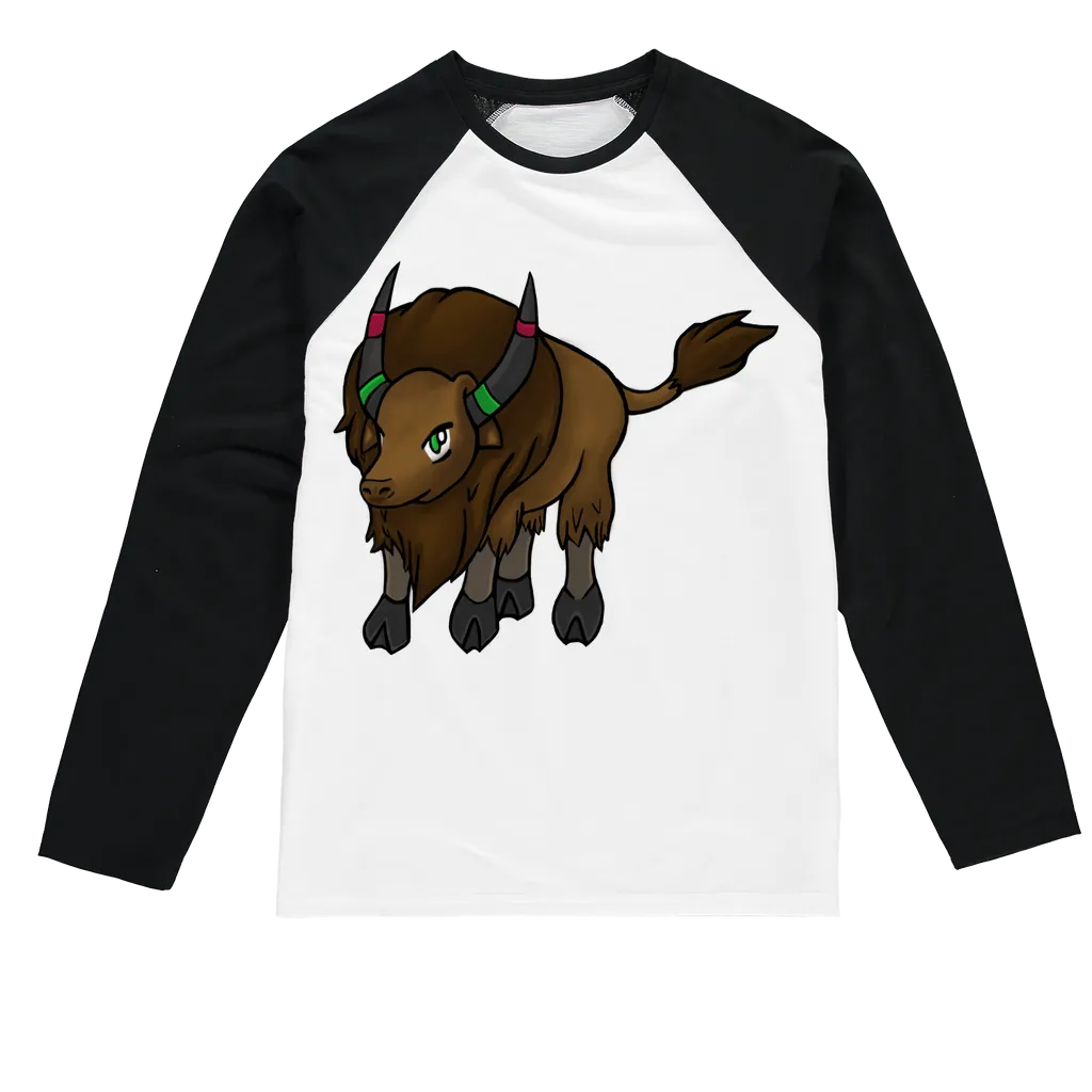 Bitox Sublimation Baseball Long Sleeve T-Shirt