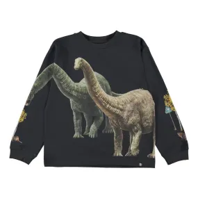 Black Rube Dino Graphic T-Shirt
