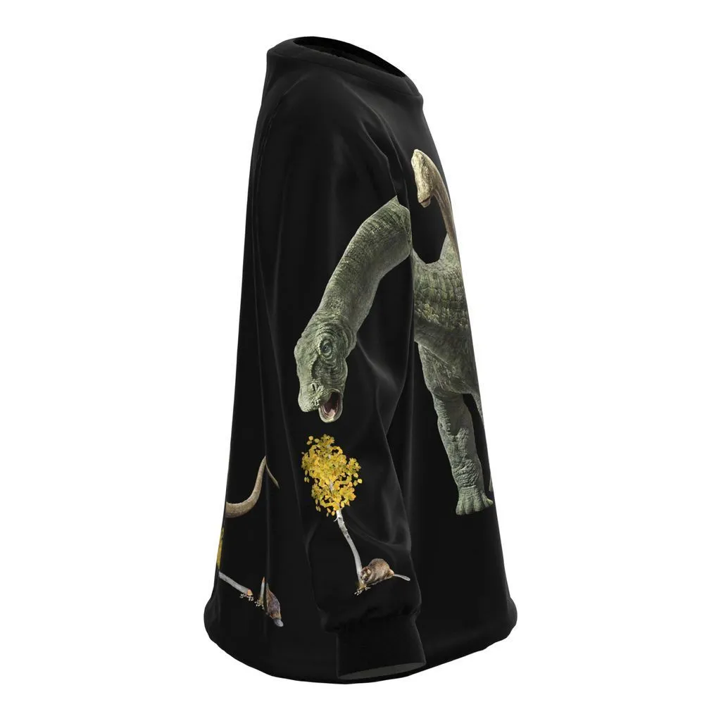 Black Rube Dino Graphic T-Shirt