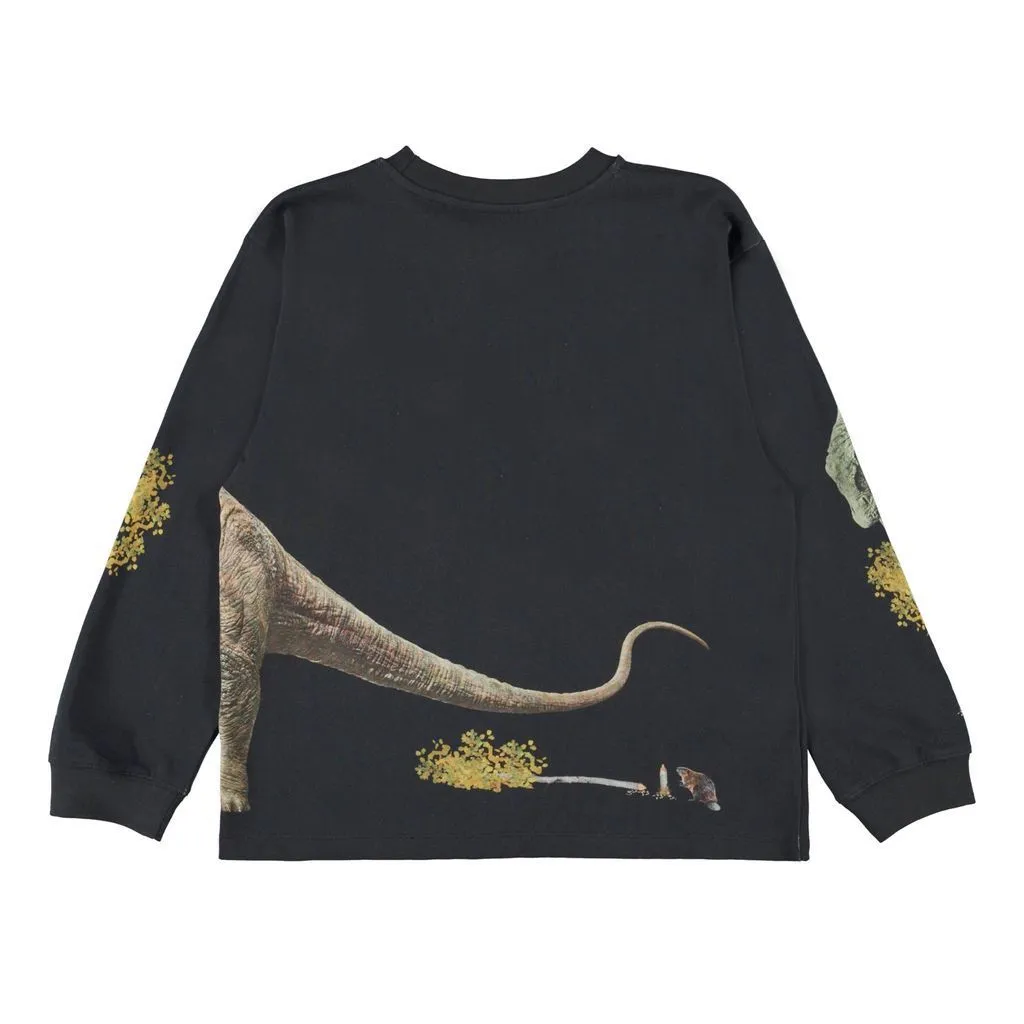 Black Rube Dino Graphic T-Shirt