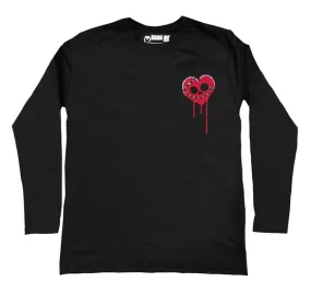 Bleeding Heart Logo Men Long Sleeve Tshirt