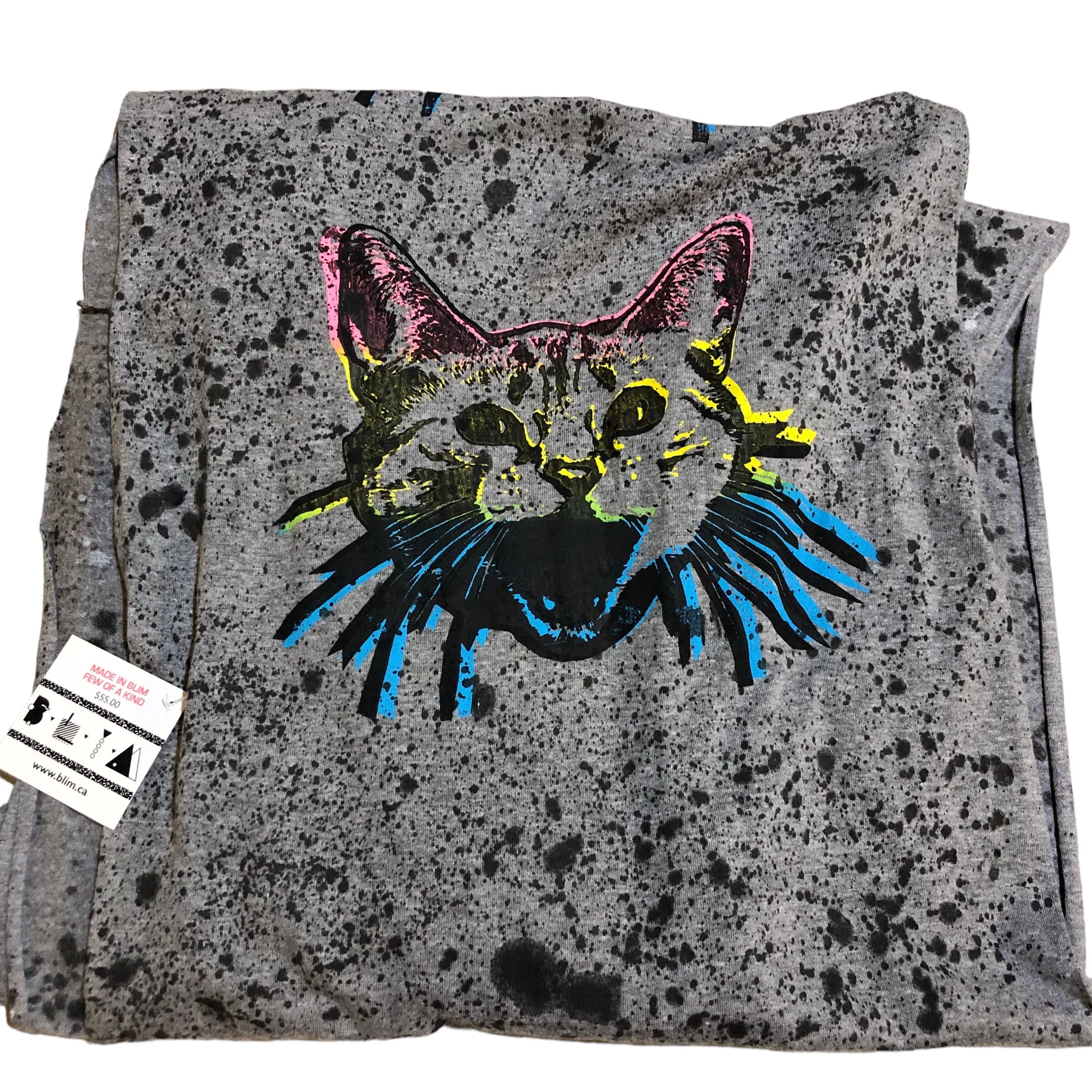 Blim! Few of A Kind Splatter Cat Scarf