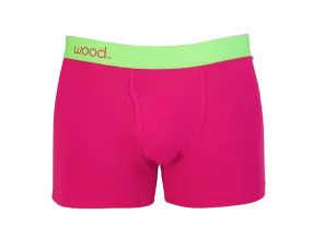Boxer Brief w/ Fly in Watermelon (Size X-Large) by Wood Underwear
