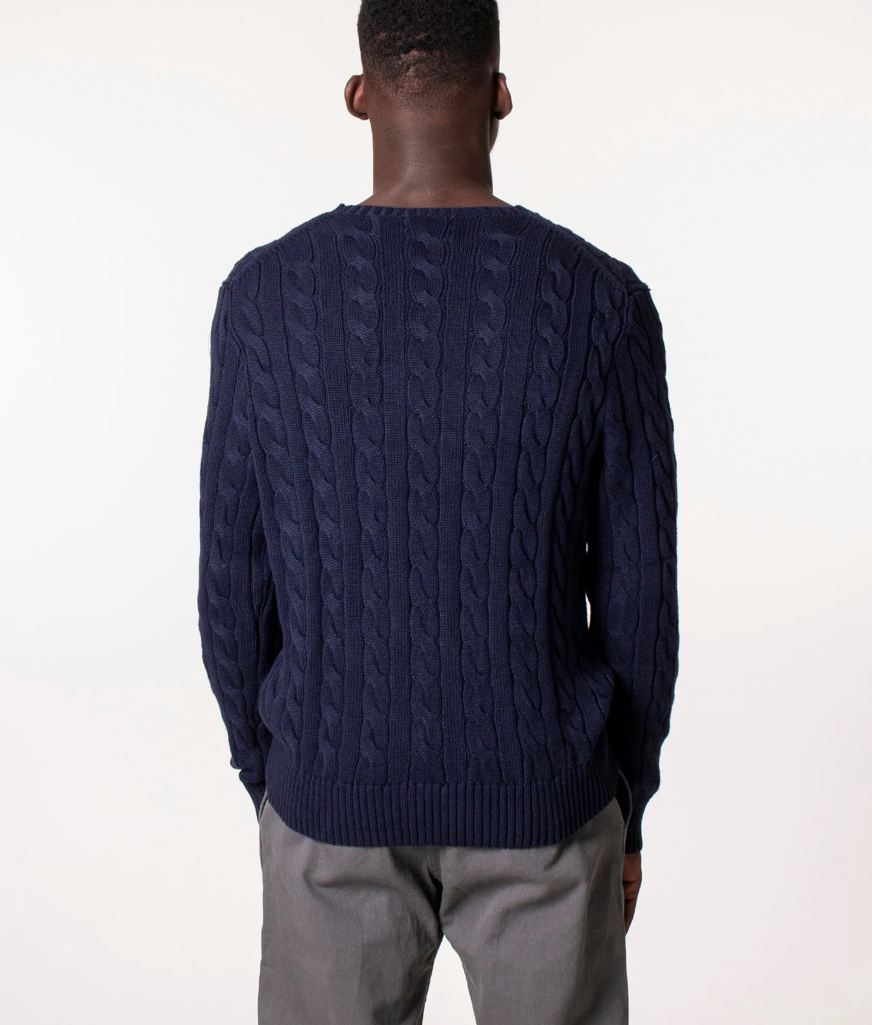 Cable Knit Cotton Jumper
