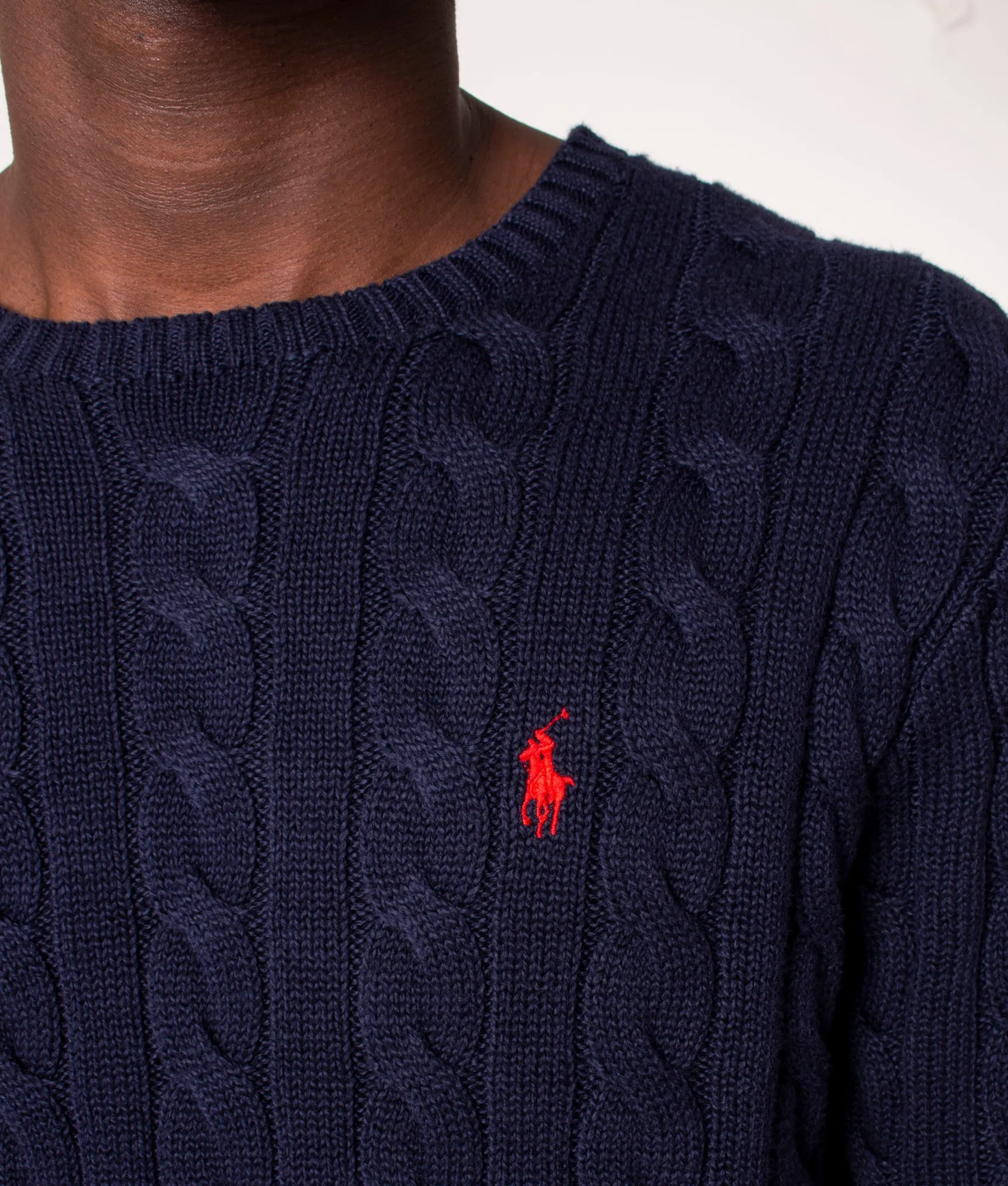 Cable Knit Cotton Jumper