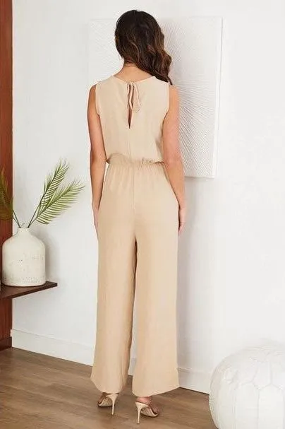 Calista Wide Leg Jumpsuit