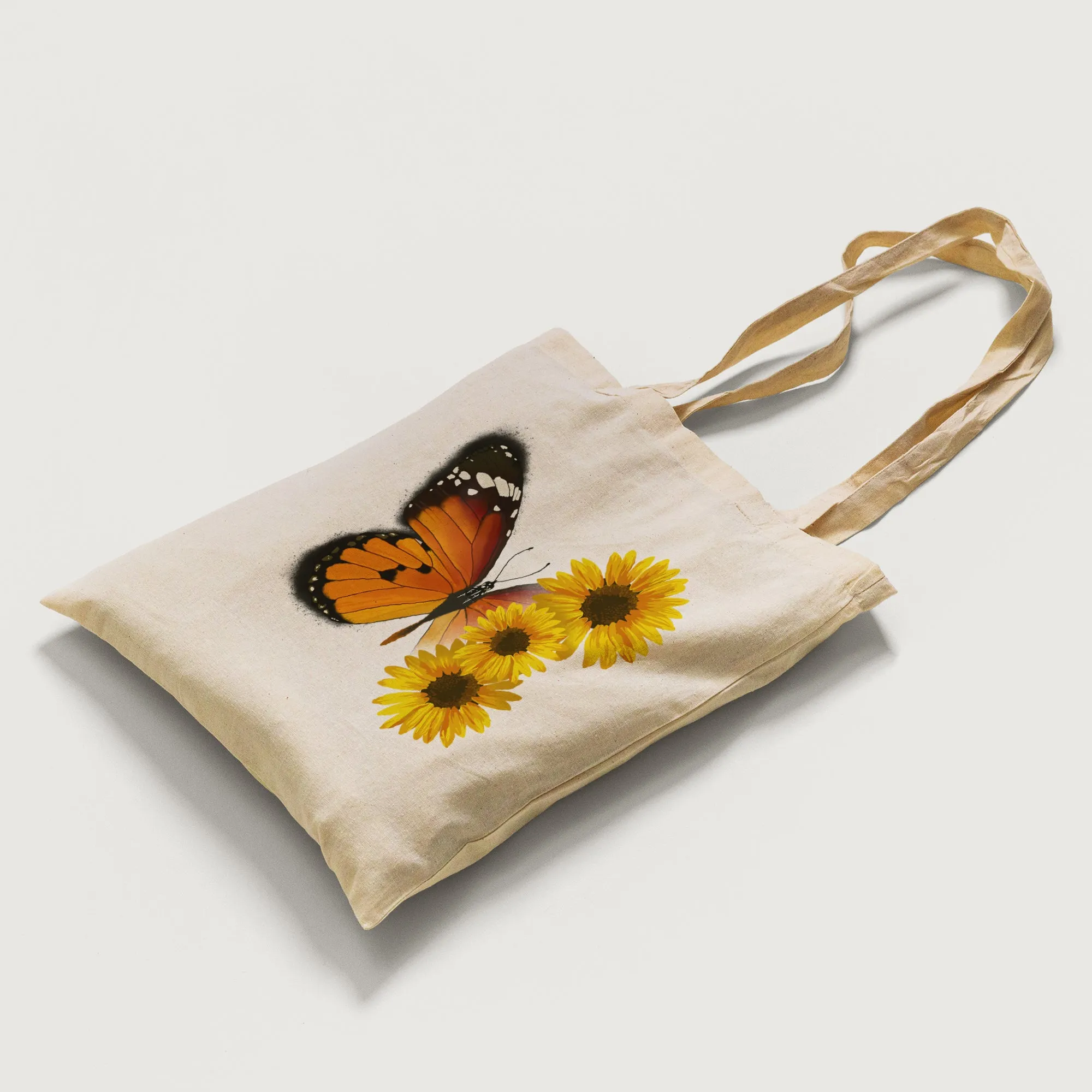Chamomile butterfly Tote Bag
