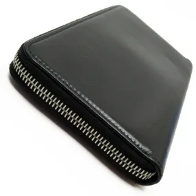 Chanel Black Leather Coco Mark wallet accessories