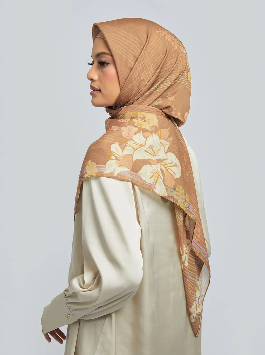 CHARAKA SCARF BROWN