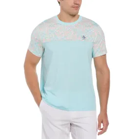 Checkerboard Block Performance Tennis Tee