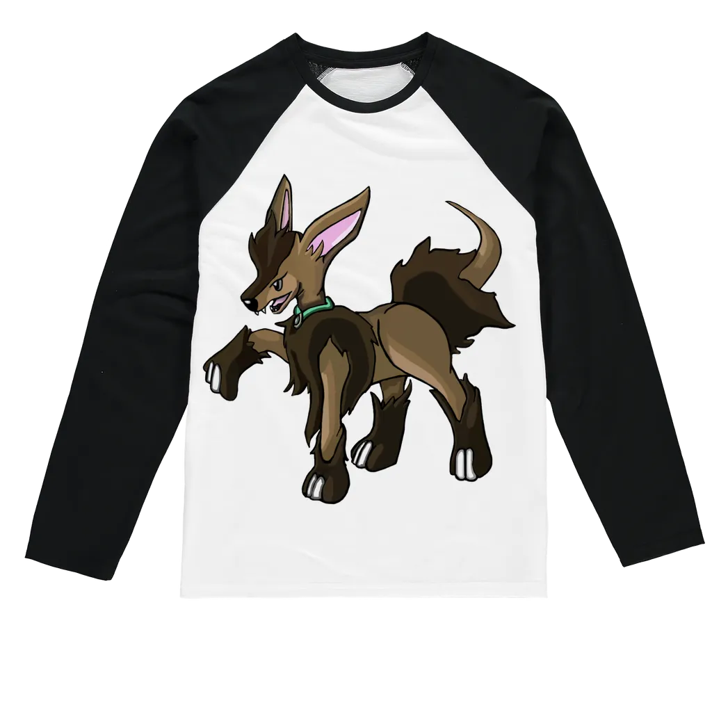 Chihuahun Sublimation Baseball Long Sleeve T-Shirt