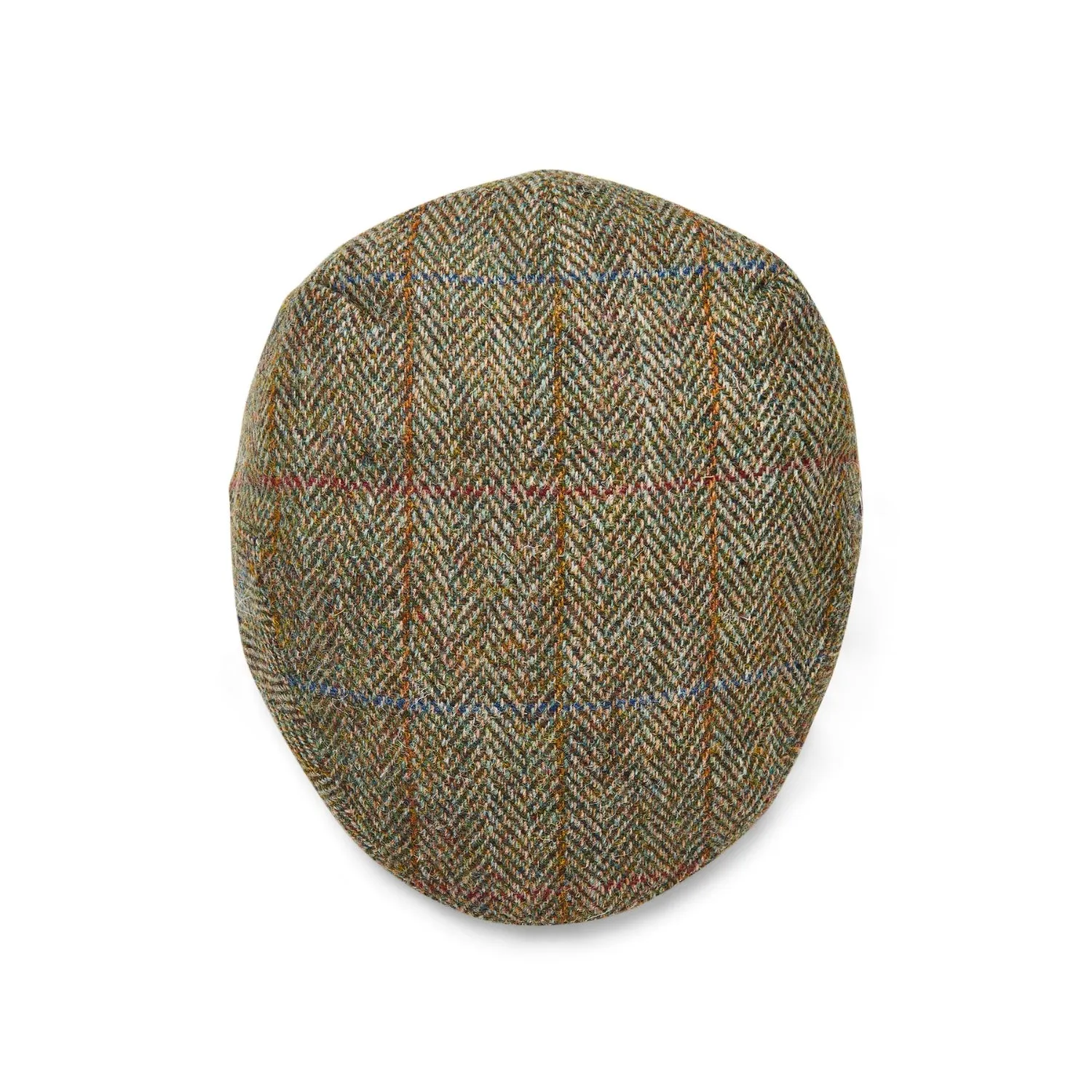 City Sport - Cool Comfort - Harris Tweed Flat Cap - Country Green 4345
