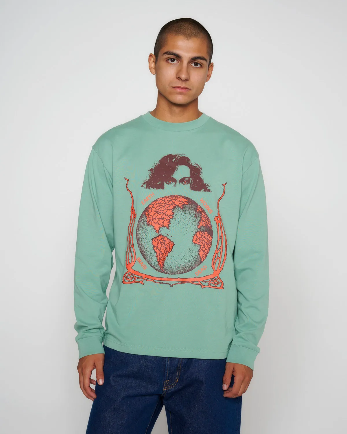 Conspiracy Long Sleeve - Grey Green
