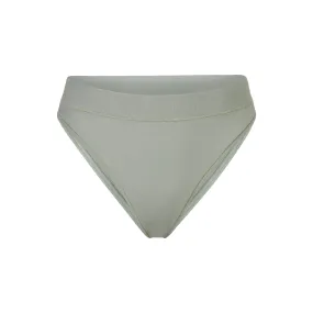 COTTON JERSEY CHEEKY TANGA | MINERAL