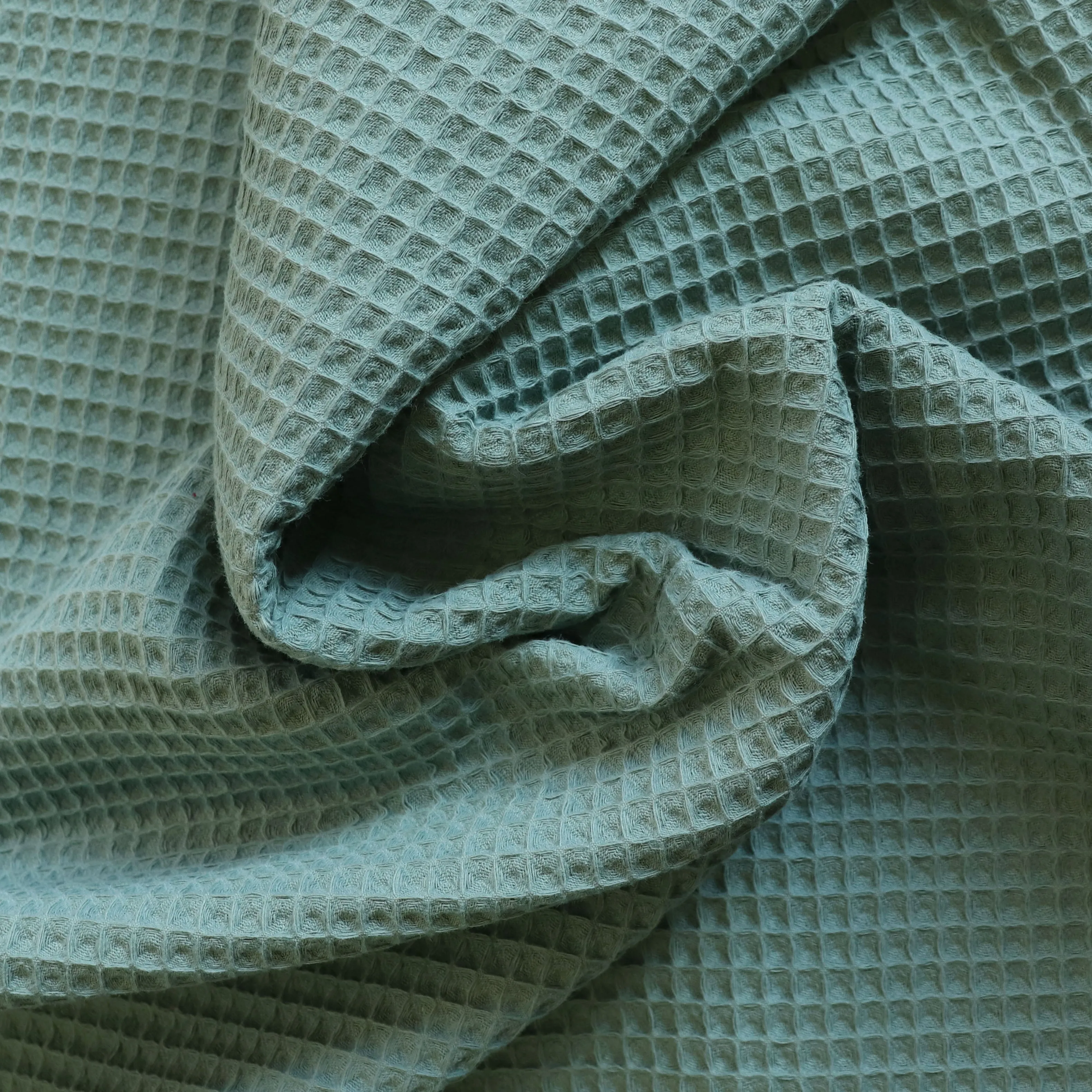 Cotton Waffle - Green