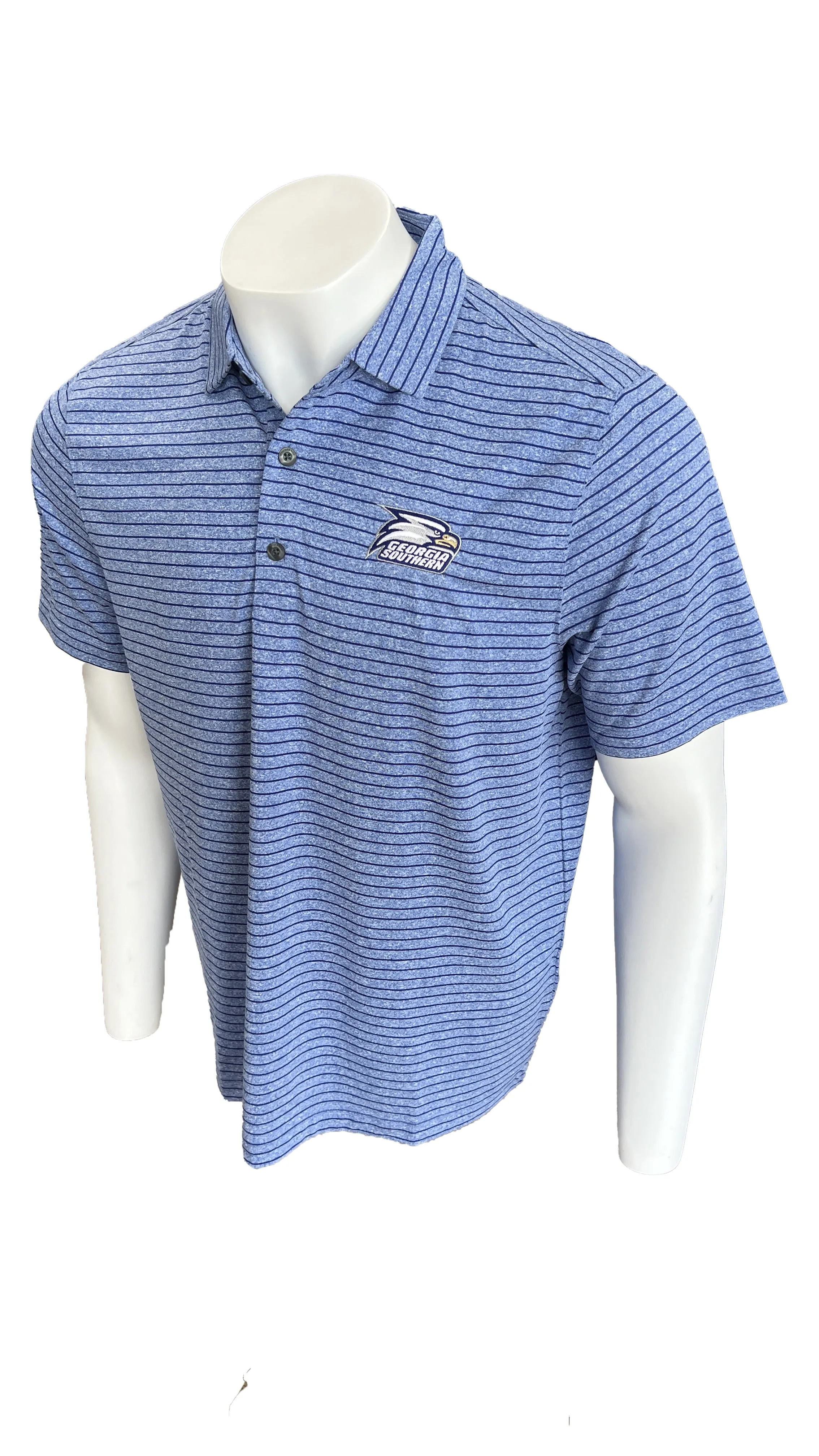 Cutter & Buck GSU Forge Eco Stripe Stretch Recycled Polo