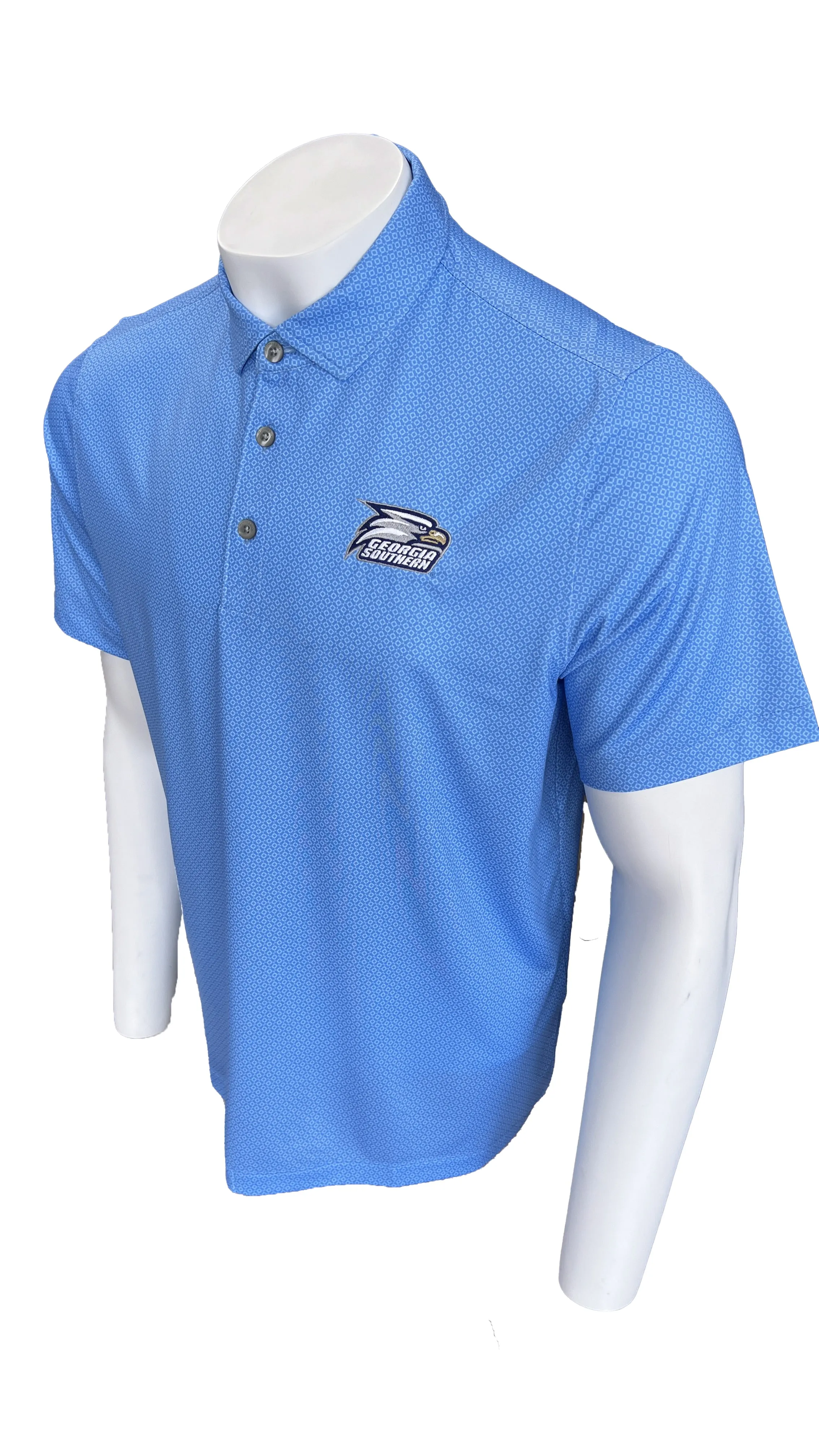 Cutter &Buck Georgia Southern Eagles Pike Eco Symmetry Print Polo