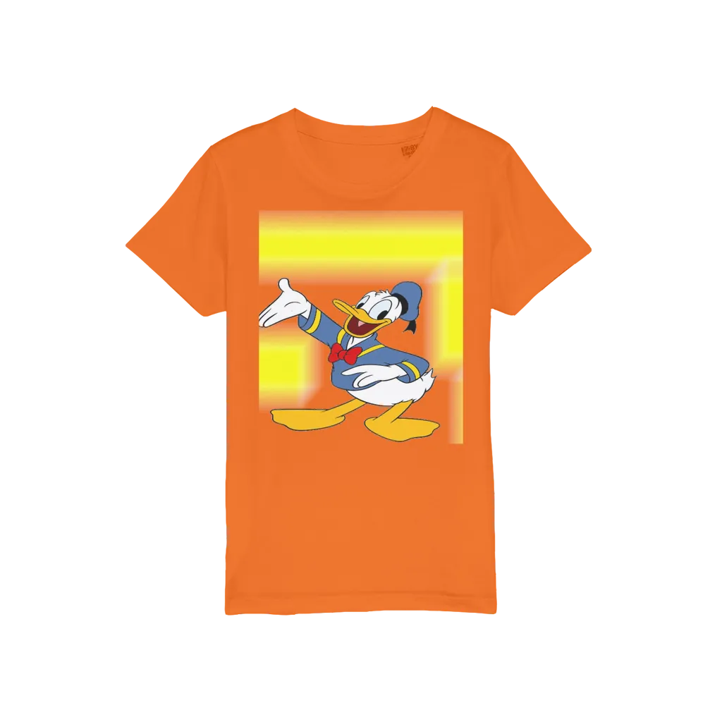 DONALD DUCK Organic Jersey Kids T-Shirt