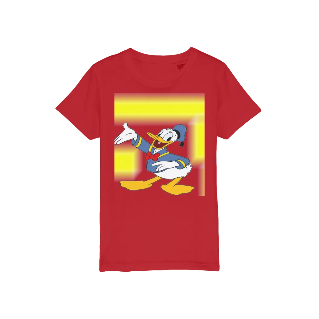 DONALD DUCK Organic Jersey Kids T-Shirt