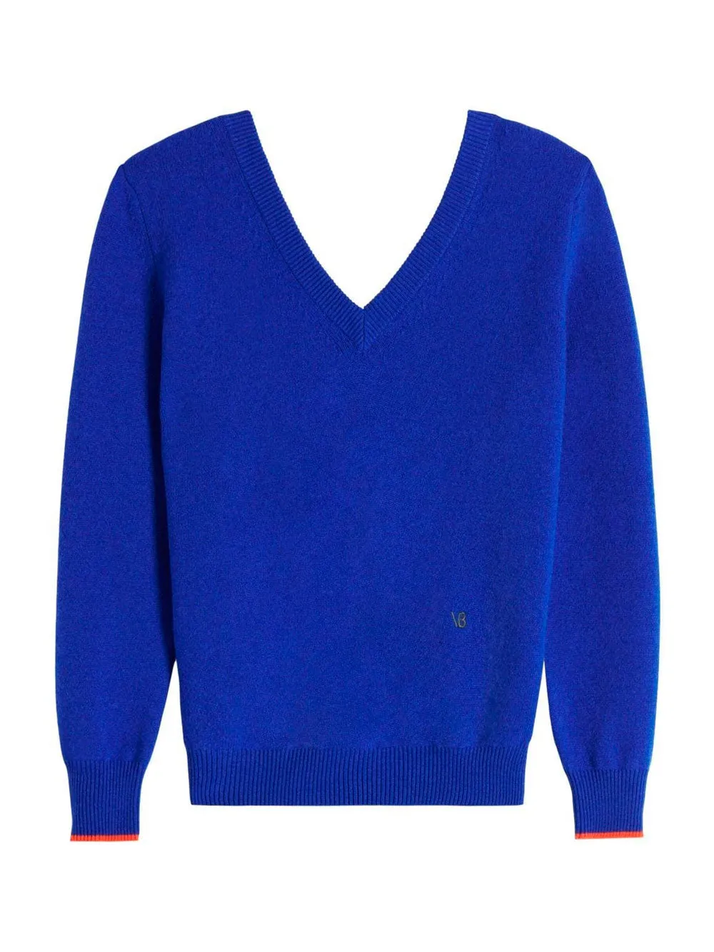 Double V-neck jumper