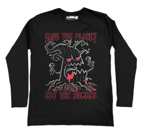 Eat The Humans Men Long Sleeve Tshirt