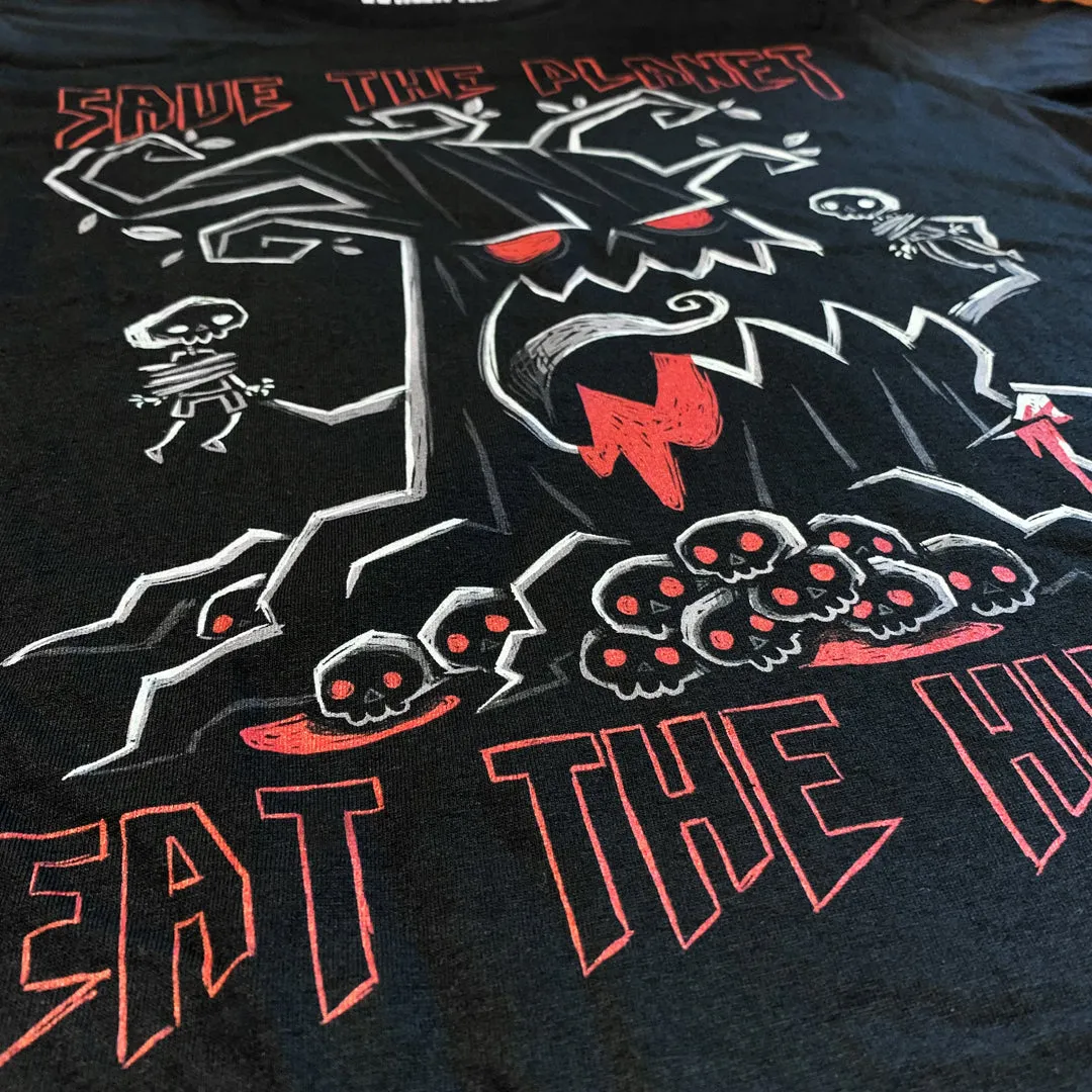 Eat The Humans Men Long Sleeve Tshirt