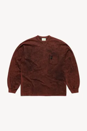 Embroidered Acid Pocket Tee