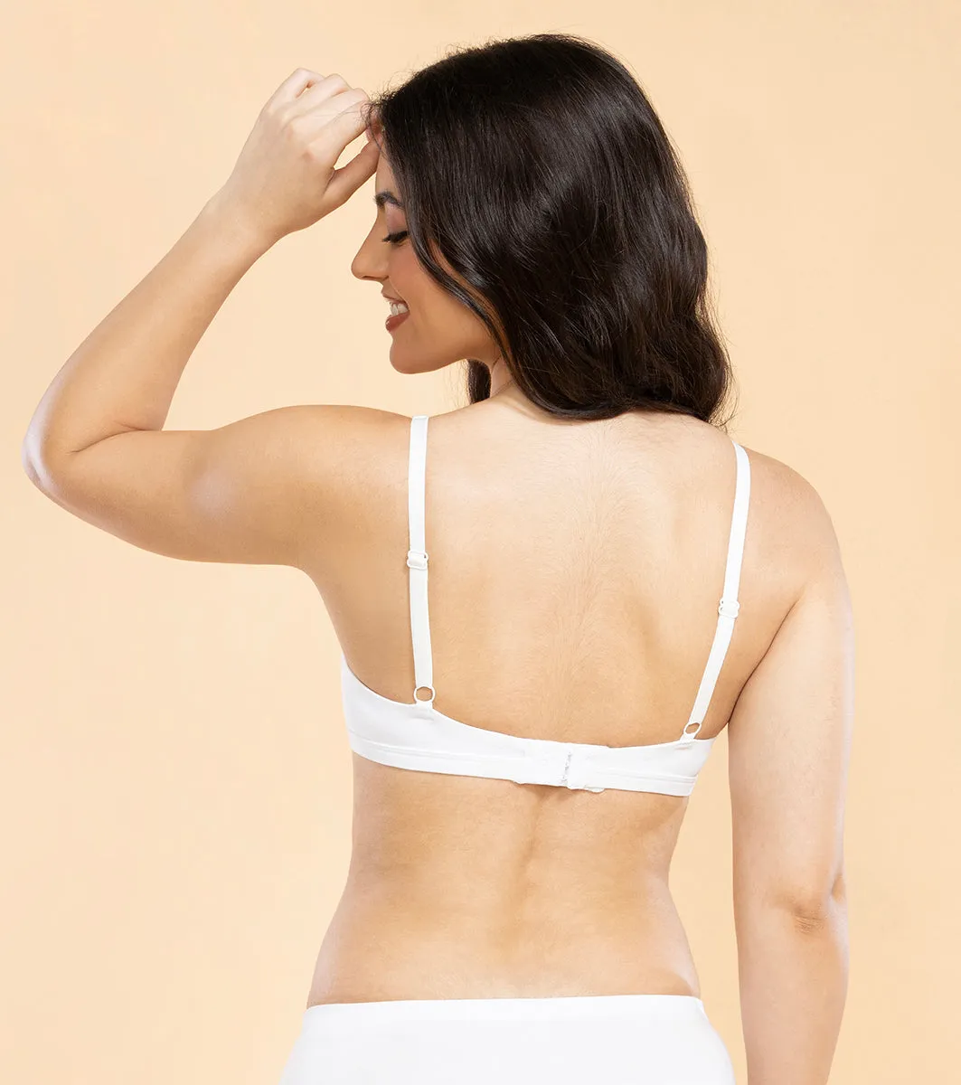 Enamor A058 Cotton Eco-Antimicrobial Comfort Minimizer Bra