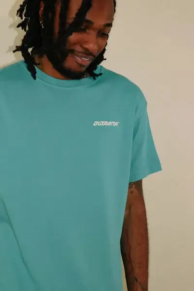 Everyday Raised Flock T-Shirt - Green