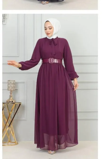 Flowy Chiffon Dress