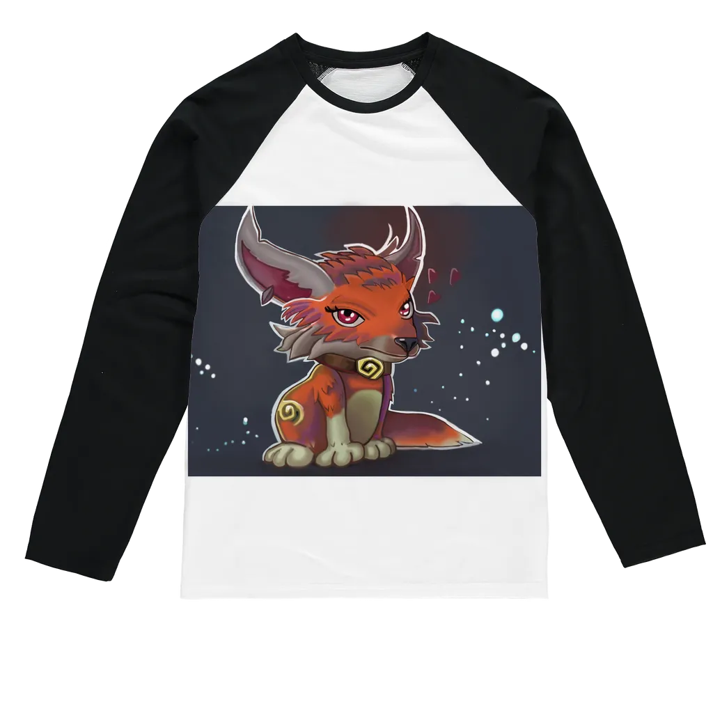 Foxxy Sublimation Baseball Long Sleeve T-Shirt