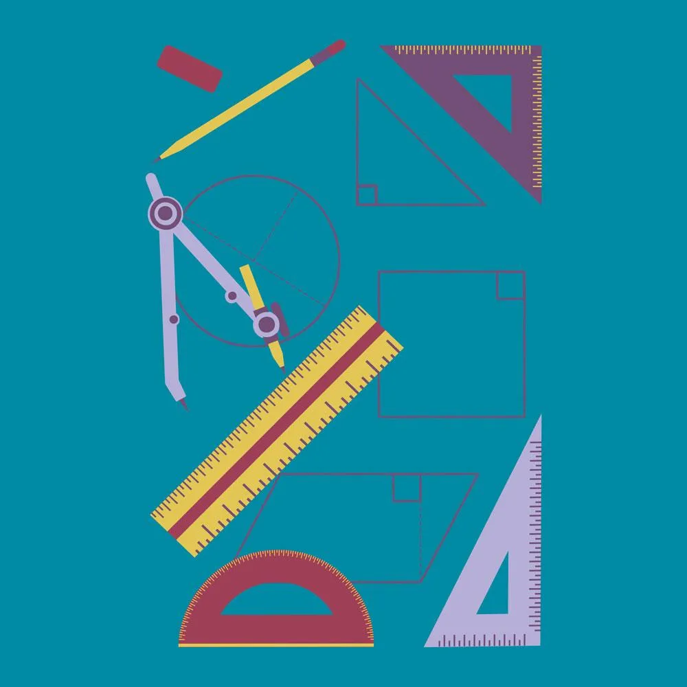 Geometry Instruments Kids T-shirt [FINAL SALE]