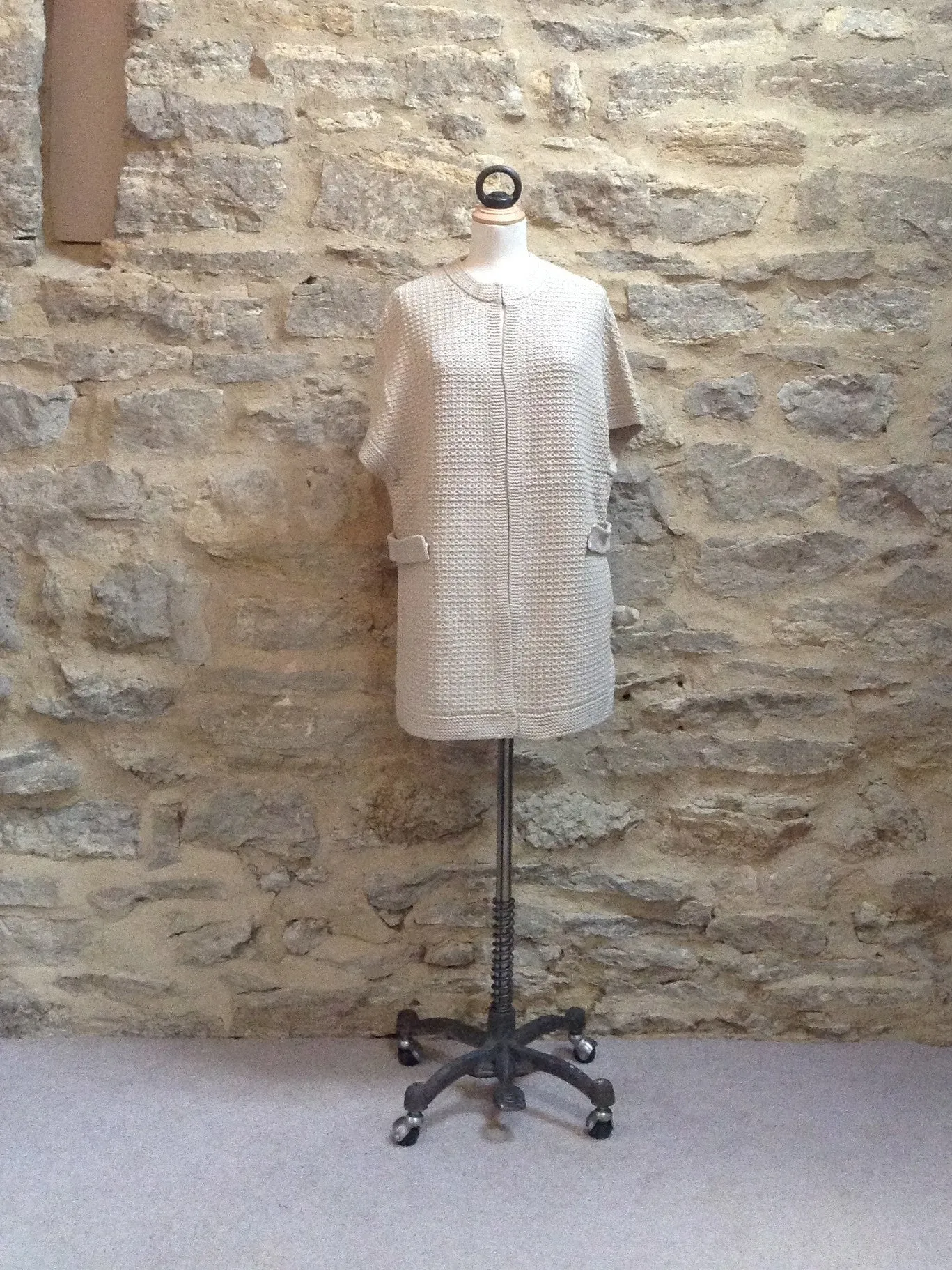 Great Plains Tilly Long Sleeveless Knit Cream