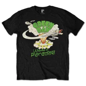 Green Day T-Shirt - Welcome to Paradise