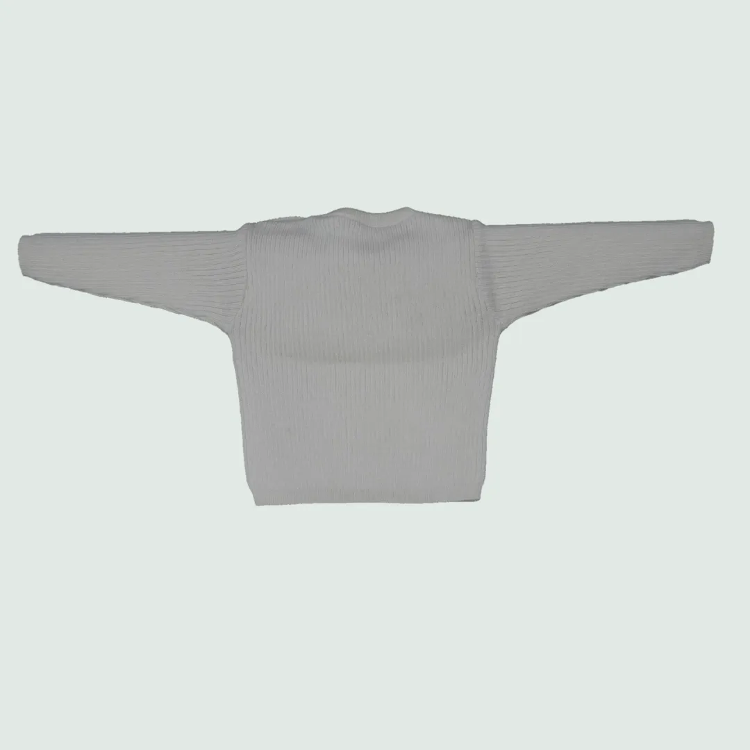 Grey Baby Wrap Jacket  | 100% Organic Cotton