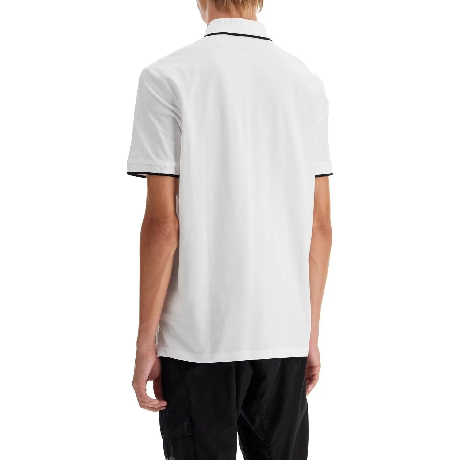 Hugo polo shirt with contrasting finishing details