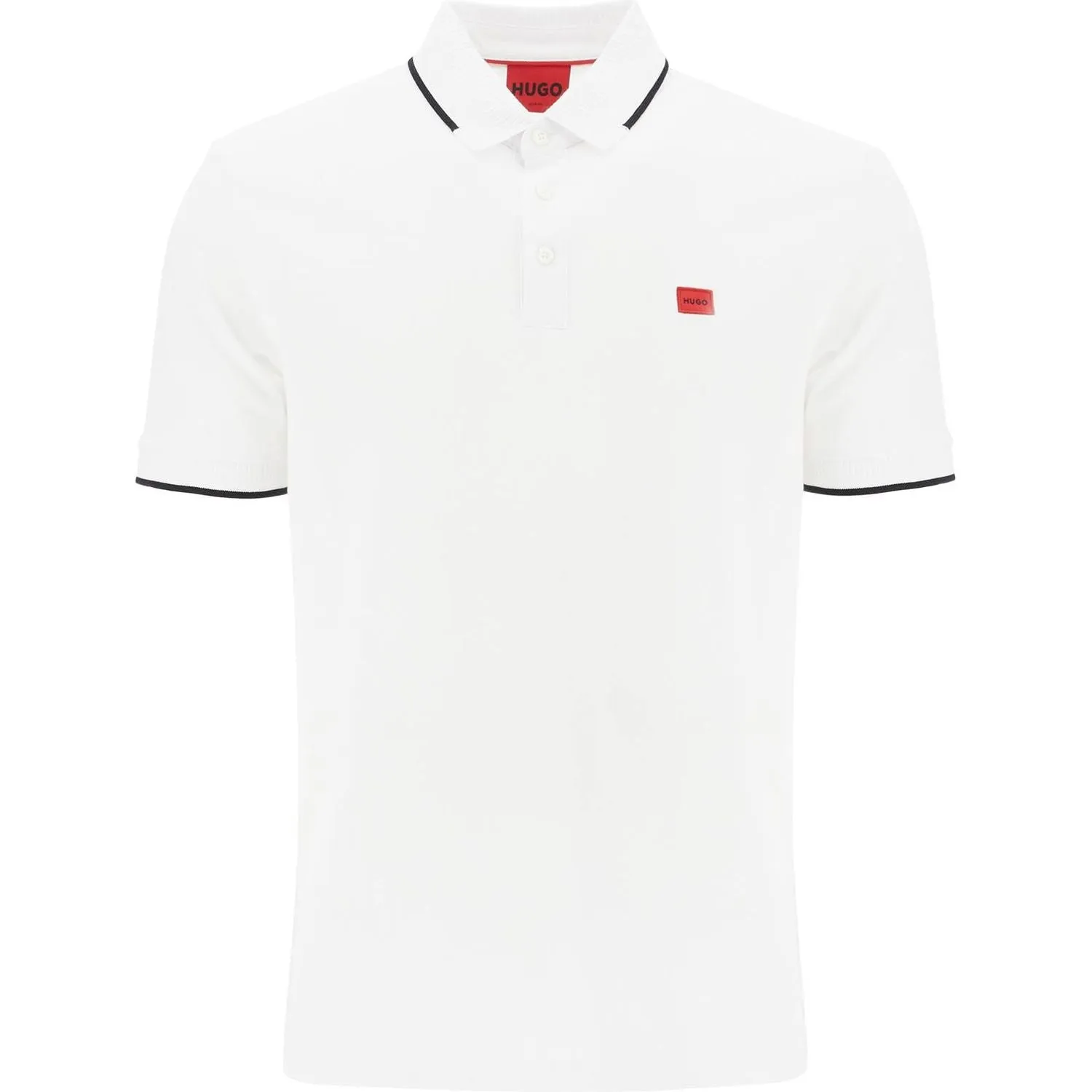 Hugo polo shirt with contrasting finishing details