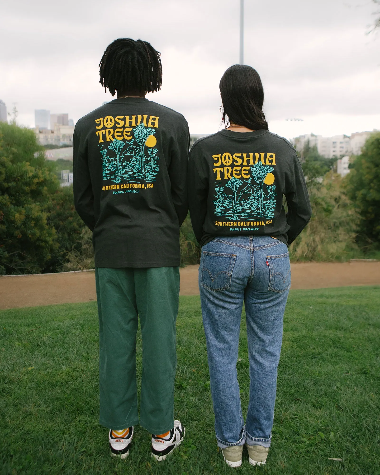 Joshua Tree Puff Print Long Sleeve Tee