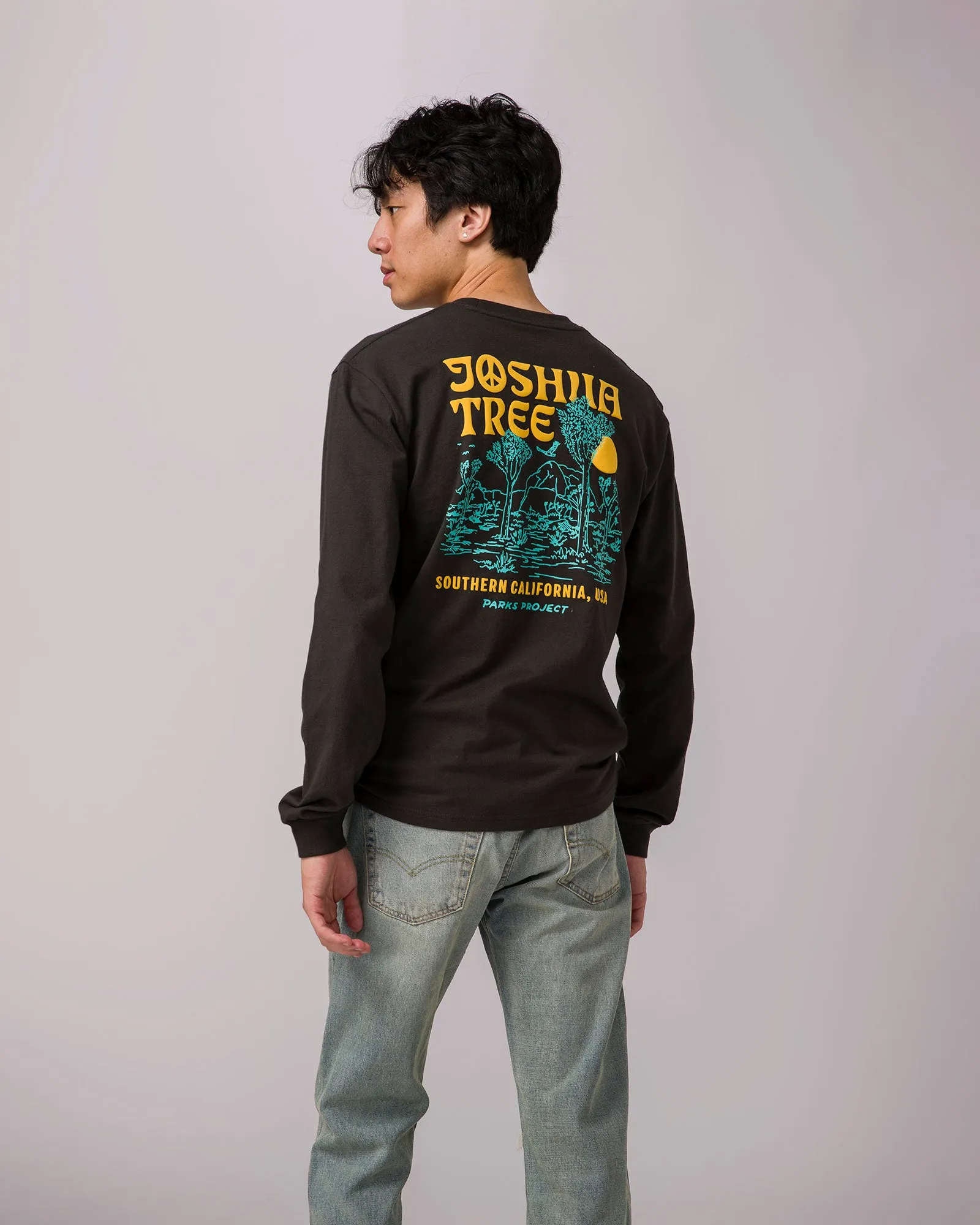 Joshua Tree Puff Print Long Sleeve Tee