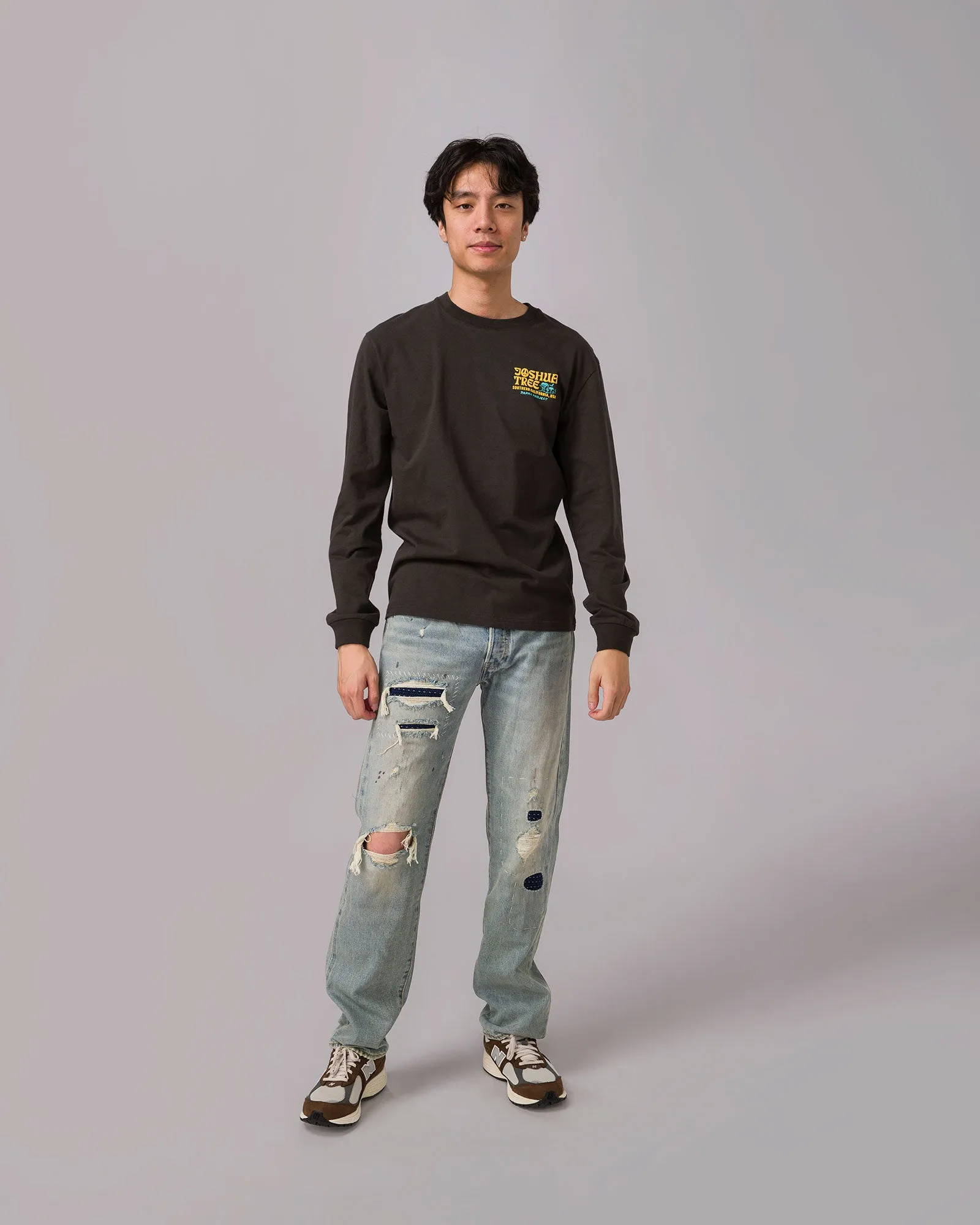 Joshua Tree Puff Print Long Sleeve Tee