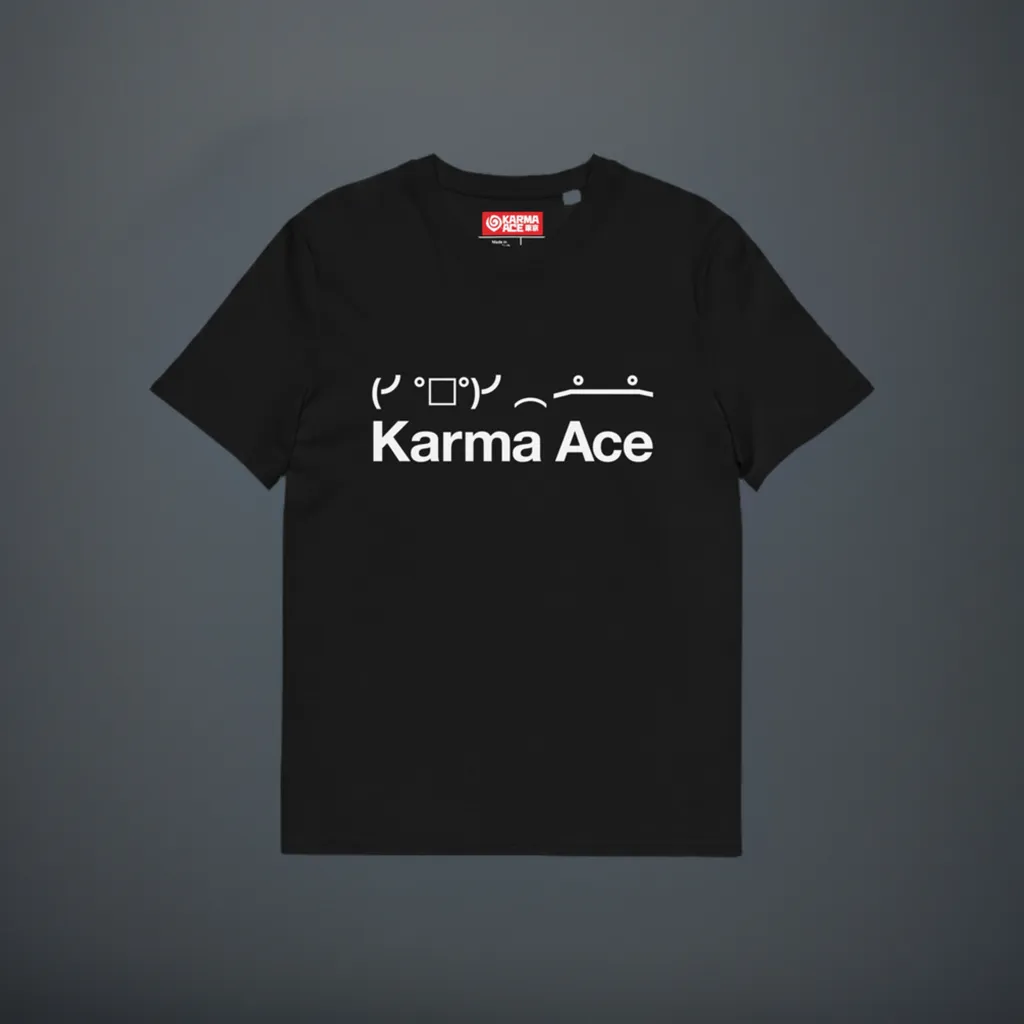 Karma Ace: Board Flip - Unisex organic cotton t-shirt
