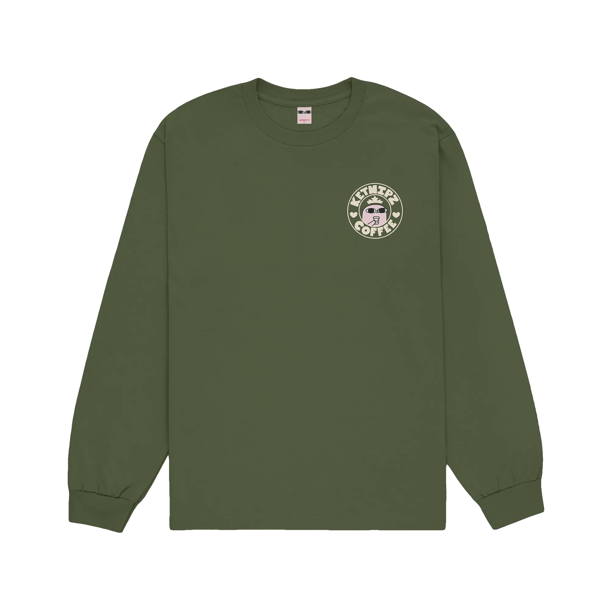 Ketnipz Caffeine Appreciation Club Forest Long Sleeve