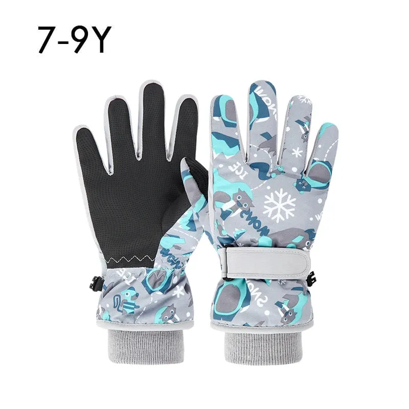 KIDS Snowboarding Mittens