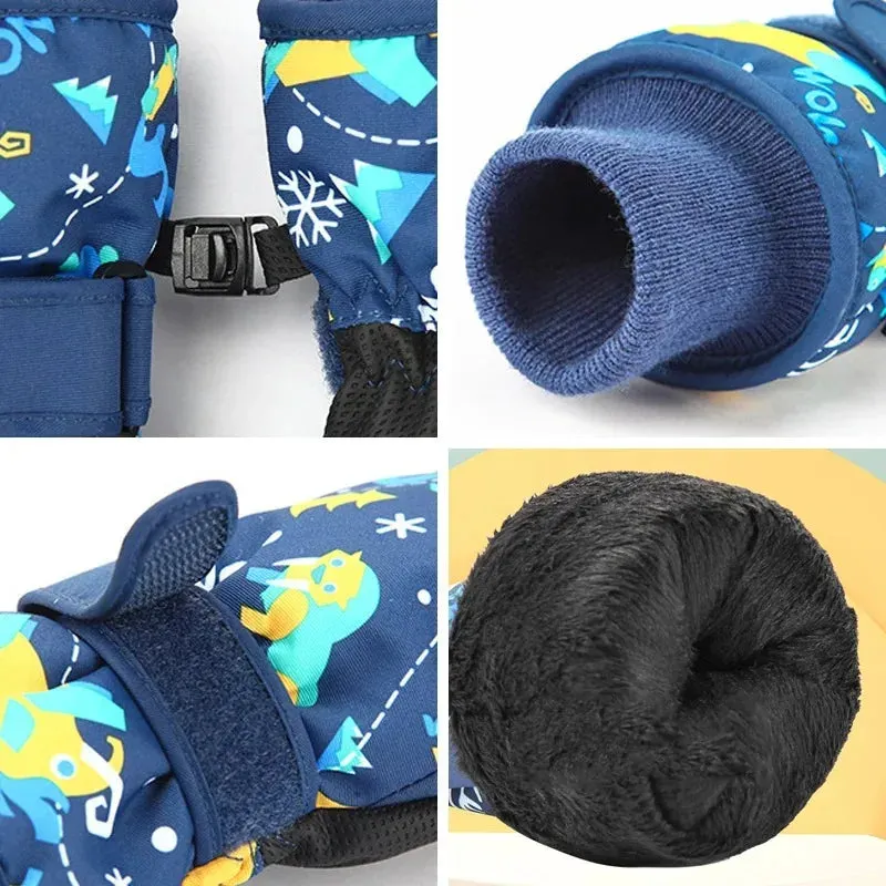 KIDS Snowboarding Mittens