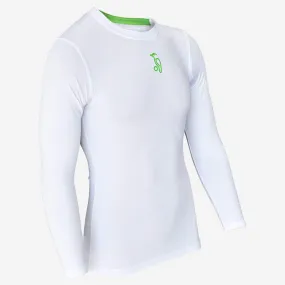 Kookaburra Compression Lite White Long Sleeve Shirt