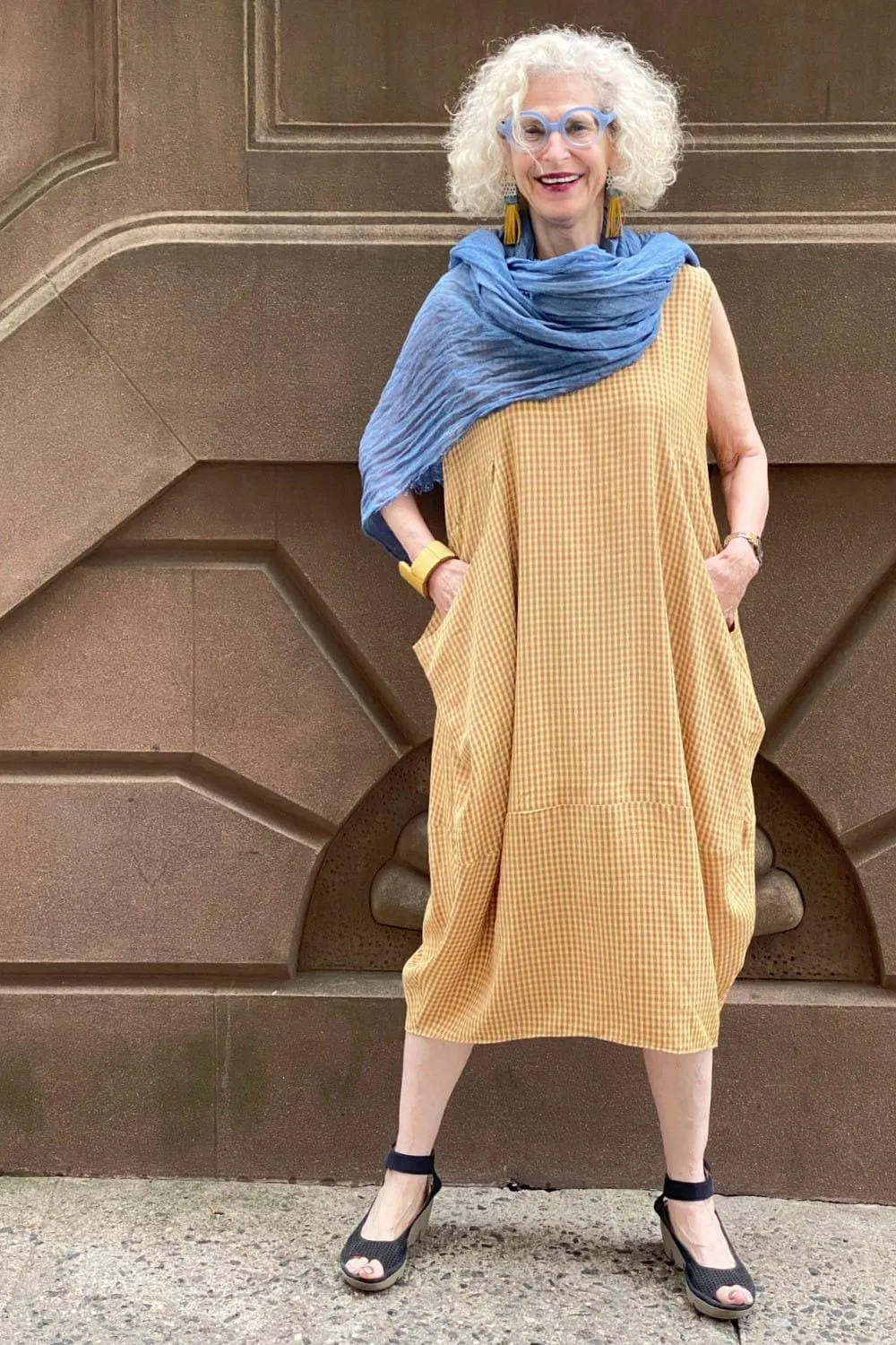 Lavender Two Pocket Tank Dress