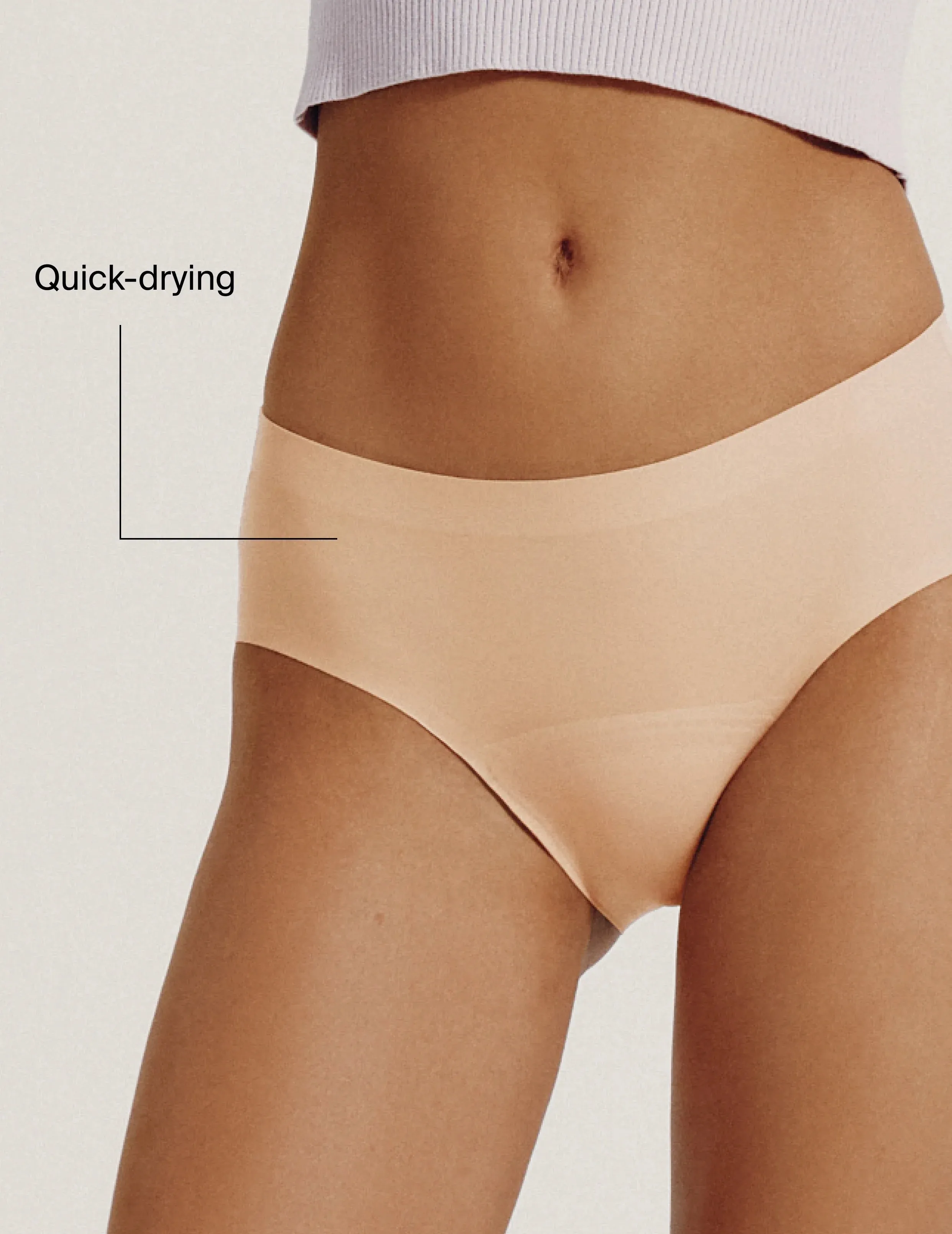 Leakproof UltraThin No-Show Underwear Boyshort - Kit