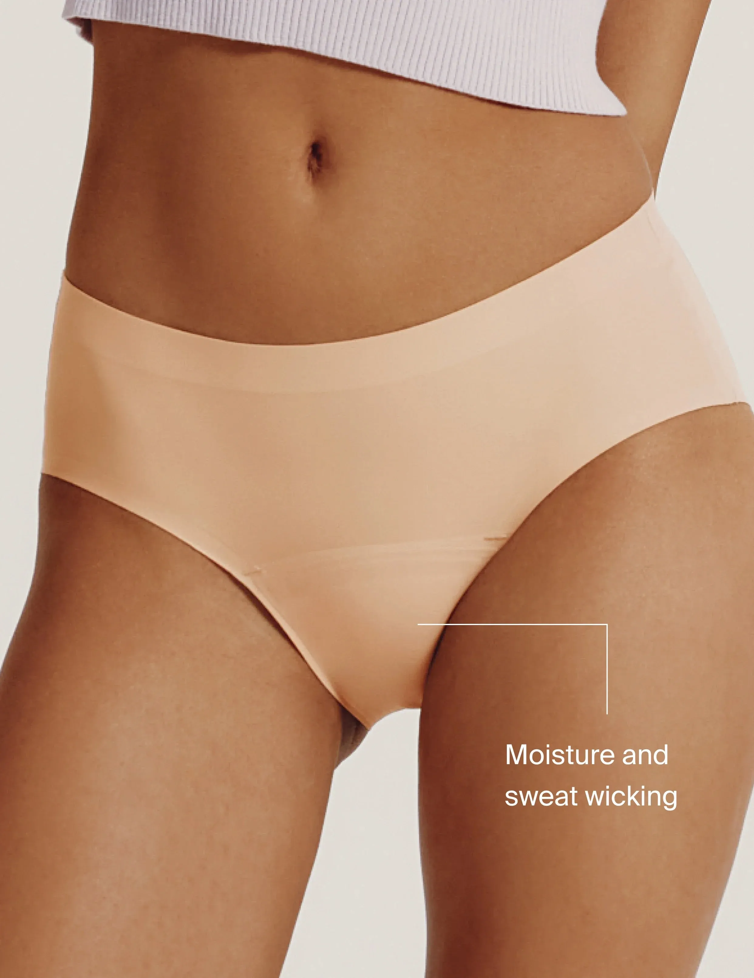 Leakproof UltraThin No-Show Underwear Boyshort - Kit